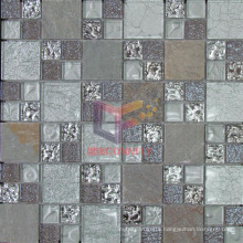 Featured Glass with Marble Mosaic (CS154)